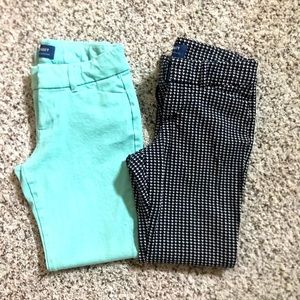 Two pairs of pixie 🧚🏼‍♂️ ankle pants